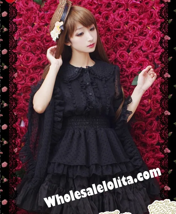 Top Fasion Hot Sale Lace Long Solid Fashion Knitted Cotton Turn-down Collar Elastic Waist Design Bell Sleeves Lolita Blouse
Top Fasion Hot Sale Lace Long Solid Fashion Knitted Cotton Turn-down Collar Elastic Waist Design Bell Sleeves Lolita Blouse