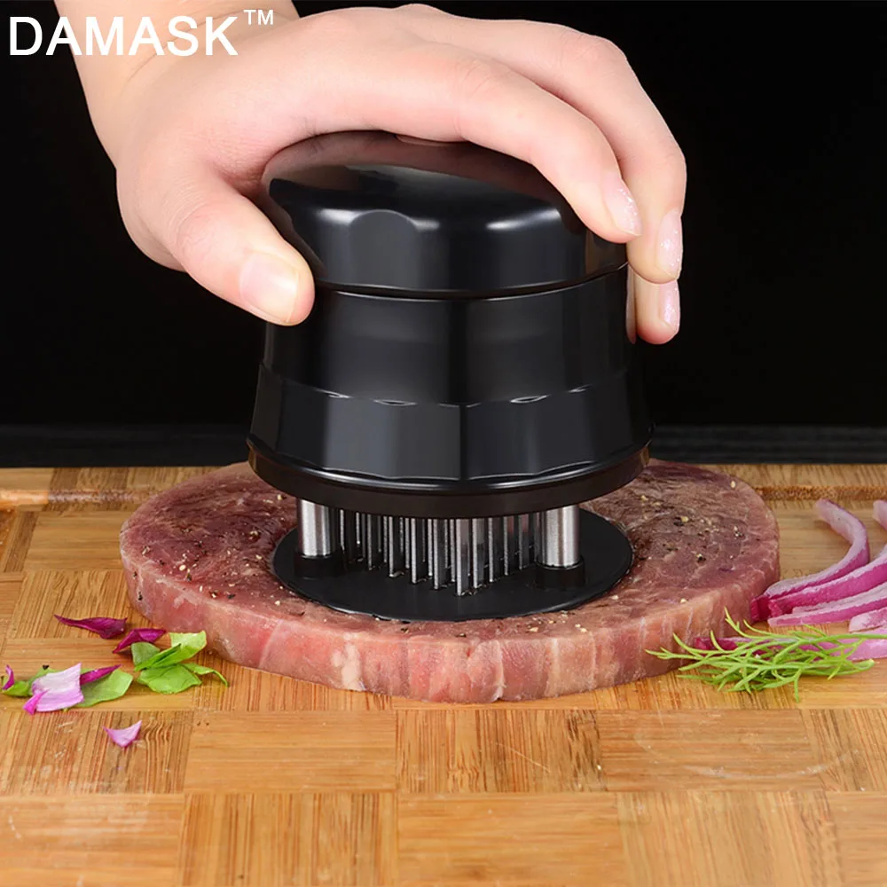 Мясной нож DAMASK из нержавеющей стали для мяса Beaf стейк Tenderizer с 56 лезвиями