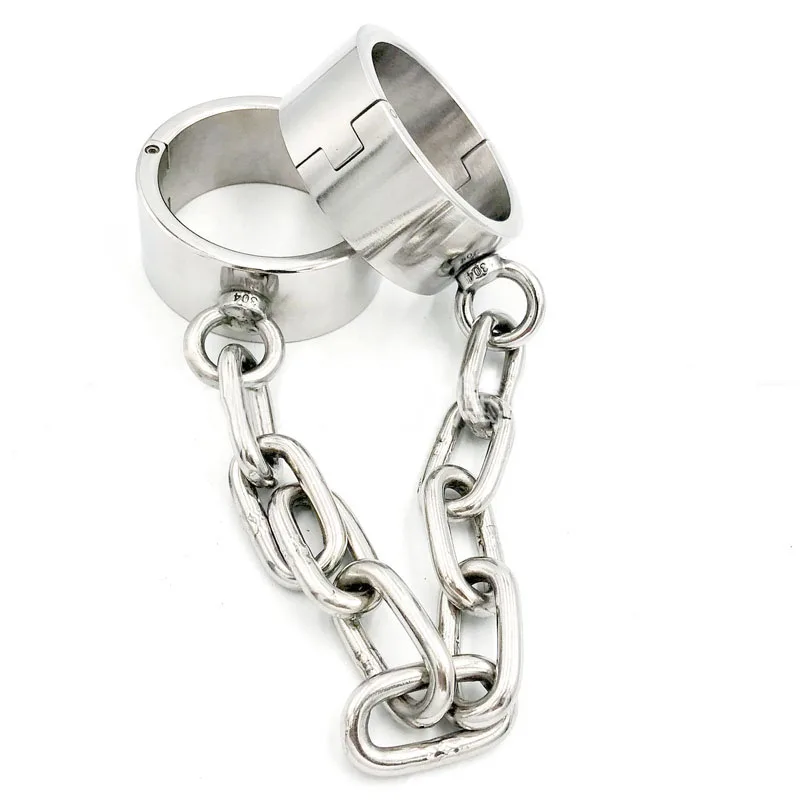 

Metal Stainless Steel Leg Irons Shackles Ankle Cuffs Bdsm Bondage Restraints Slave Fetish Adult Games Sex Toys For Couples