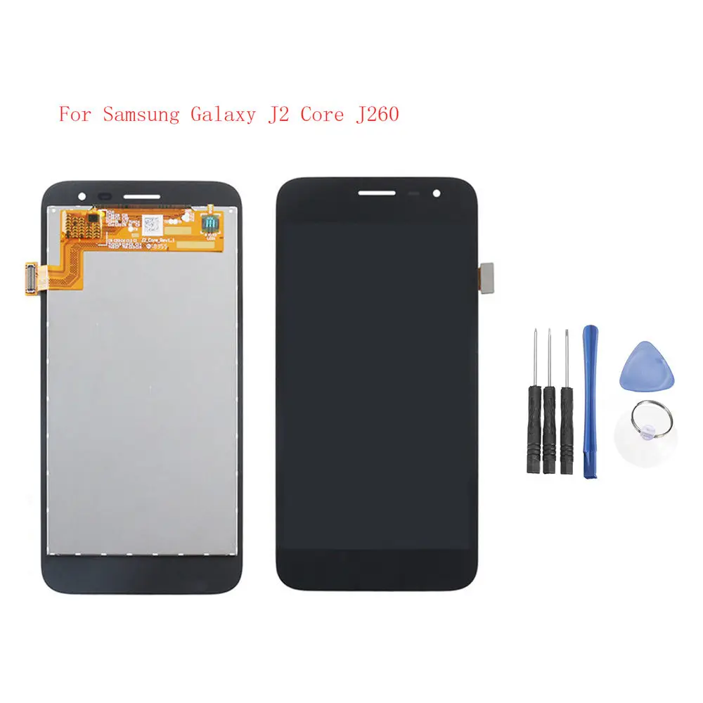 Оригинальный ЖК-дисплей, сенсорный экран, дигитайзер в сборе, Замена для Samsung Galaxy J2 Core J260, аксессуары для экрана смартфона
Оригинальный ЖК-дисплей, сенсорный экран, дигитайзер в сборе, Замена для Samsung Galaxy J2 Core J260, аксессуары для экрана смартфона