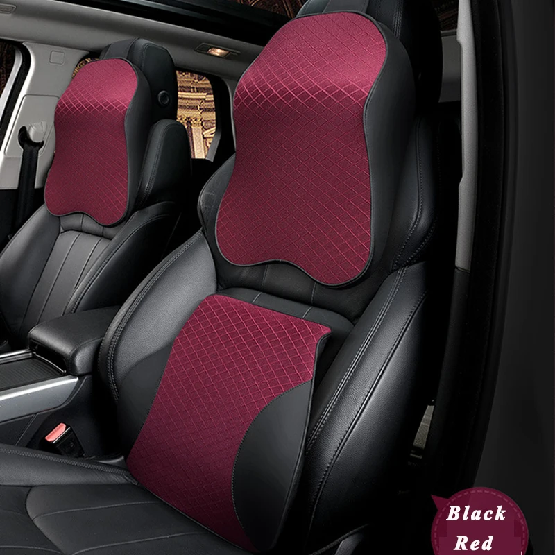 Memory Cotton Car Seat Neck Pillow Massage Back Lumbar Cushion Support for Ford Nissan Volkswagen Buick Skoda Audi Car Styling
Memory Cotton Car Seat Neck Pillow Massage Back Lumbar Cushion Support for Ford Nissan Volkswagen Buick Skoda Audi Car Styling