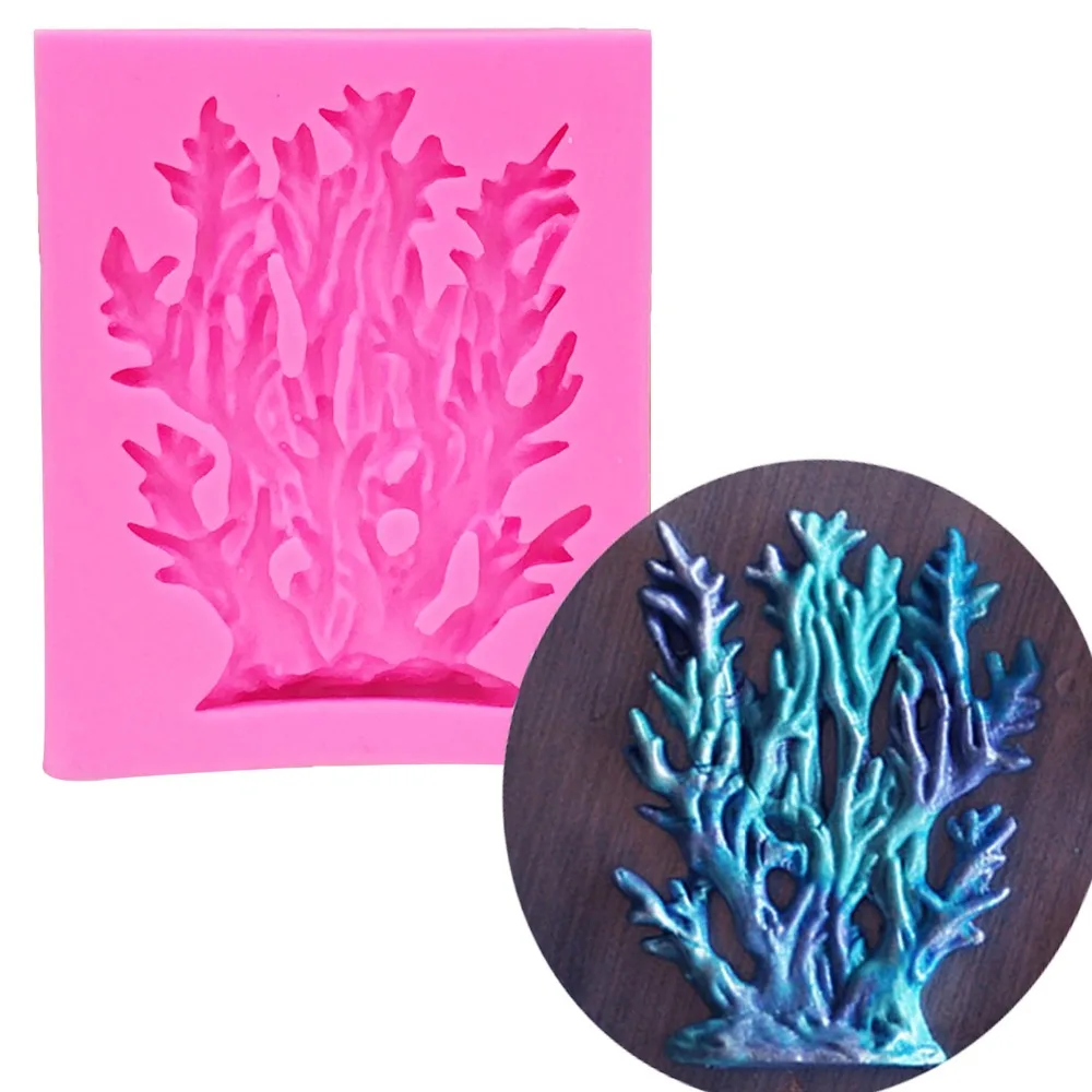 Tree Branch Sugarcraft Sea coral Silicone mold fondant mold cake decorating tools chocolate mold T1152
Tree Branch Sugarcraft Sea coral Silicone mold fondant mold cake decorating tools chocolate mold T1152