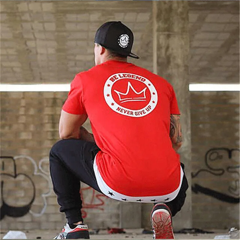 GITF 2019 Men Gym Sport Running Cotton men T-Shirt GYM Fitness Training Bodybuilding Short Sleeve Male Casual Tees Tops Clothing
GITF 2019 Men Gym Sport Running Cotton men T-Shirt GYM Fitness Training Bodybuilding Short Sleeve Male Casual Tees Tops Clothing