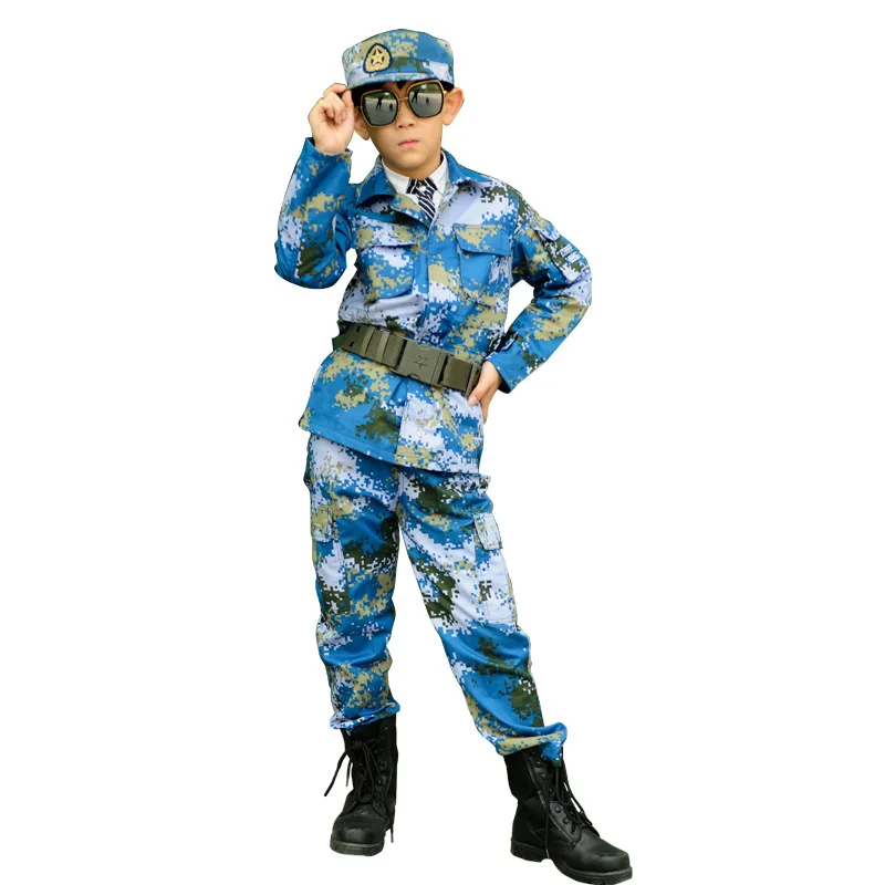 Children Army Clothing Sets Carnival Birthday Gift Military Uniform Teenager Army Suit Cambat Jacket Halloween Cosplay Costume
Children Army Clothing Sets Carnival Birthday Gift Military Uniform Teenager Army Suit Cambat Jacket Halloween Cosplay Costume