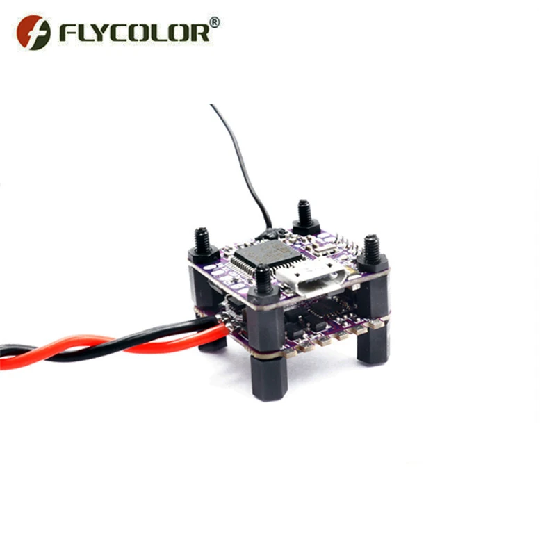 FATJAY Flycolor Raptor Micro Tower 4A Контроллер полета 4 в 1 ESC BLHeli S прошивка для 80 90 мм Мульти RC