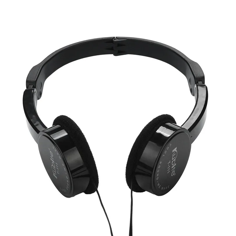 Kubite Kids Wired Big Headphones On Ear Foldable Stereo 3.5mm Headset For Earphone 5 colors Boys and girls A30 | Электроника