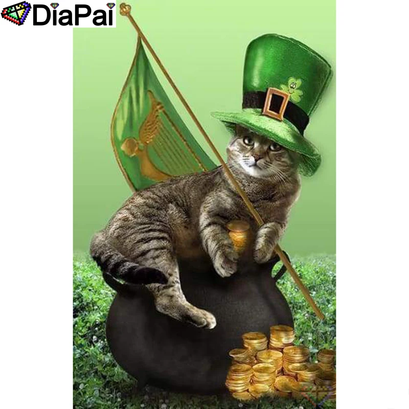 DIAPAI Diamond Painting 5D DIY 100% Full Square/Round Drill "Cat hat banner" Diamond Embroidery Cross Stitch 3D Decor A24283
DIAPAI Diamond Painting 5D DIY 100% Full Square/Round Drill "Cat hat banner" Diamond Embroidery Cross Stitch 3D Decor A24283
