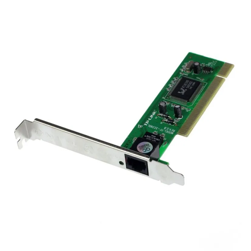 Заводская цена Новый 10/100 Мбит/с NIC RJ45 RTL8139D LAN сетевой PCI адаптер для компьютера ПК