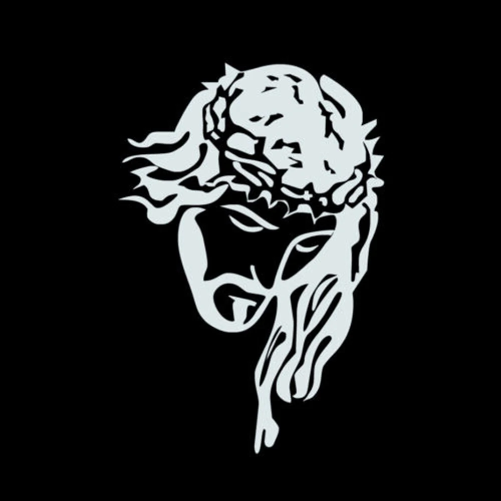 God Jesus Christ Sticker Laptop Window Religion Vinyl Car Decorative Decal Accessories | Автомобили и мотоциклы