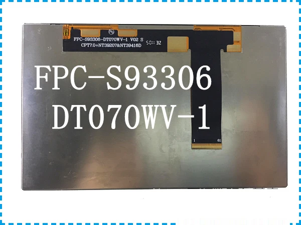 The original ZTE V9 V9eT9 display LCD screen FPC-S93306 DT070WV-1 LCD screen
The original ZTE V9 V9eT9 display LCD screen FPC-S93306 DT070WV-1 LCD screen