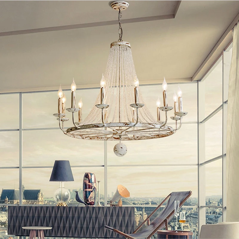 Vintage Europe chandelier light LED E14 220V traditional pendant lamp for hotel living room restaurant market home
Vintage Europe chandelier light LED E14 220V traditional pendant lamp for hotel living room restaurant market home