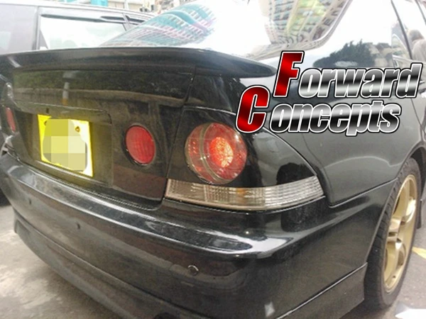 Для углеродного волокна 98 05 IS200 IS300/Altezza т Стиль хвост светильник крышка|carbon fiber|cover