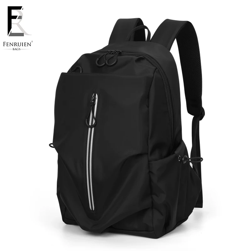 FRN мужской рюкзак 15 дюймов для ноутбука Многофункциональный USB зарядка Mochila