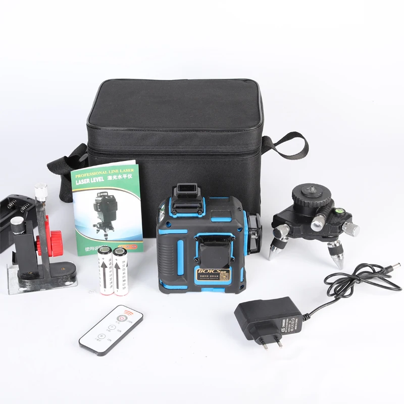 Free shipping Boics 12lines 8V4H laser line cross line laser rotary laser level self-leveling level laser with Infra-red remote
Free shipping Boics 12lines 8V4H laser line cross line laser rotary laser level self-leveling level laser with Infra-red remote