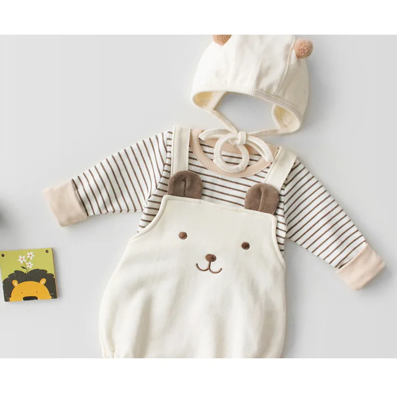 2019 New Baby infant girl Boy Cartoon Bear Romper+hat,Kids Toddle body clothes Jumpsuits Newborns Wear
2019 New Baby infant girl Boy Cartoon Bear Romper+hat,Kids Toddle body clothes Jumpsuits Newborns Wear