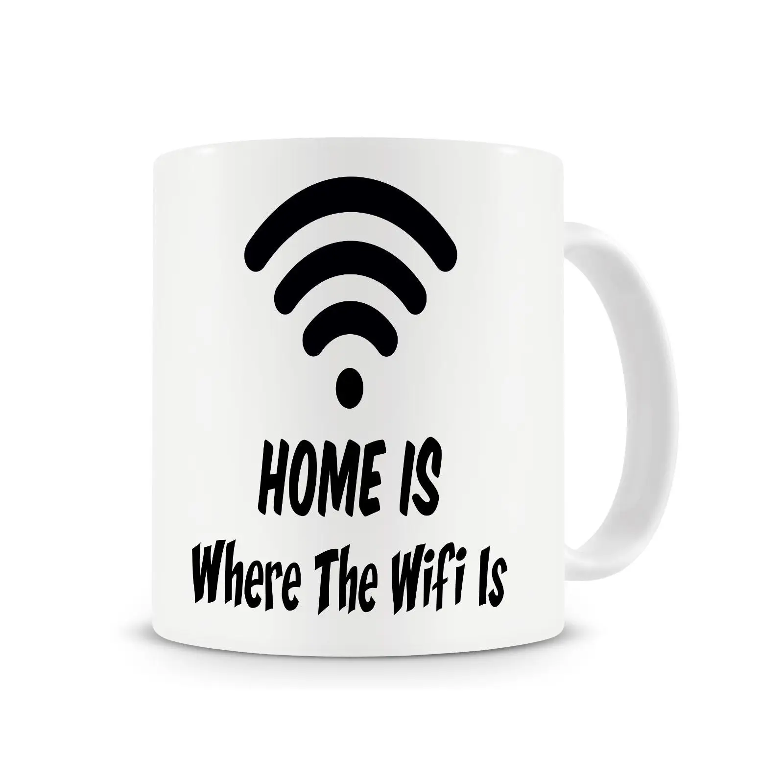 Дом там где Wi Fi кружка "Китайский Кун смешной Ботан Geek кружка" Китайский кун
