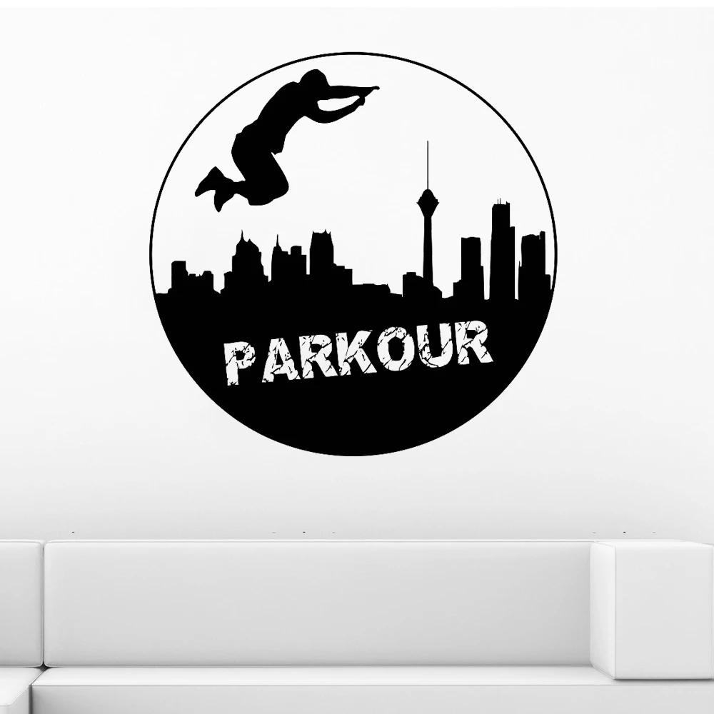 Cool Boy Traceur Parkour Quotes Wall Stickers Sport Series Decals Kids Teens Bedroom Decor Vinyl Wall Decal City Silhouette Z257
Cool Boy Traceur Parkour Quotes Wall Stickers Sport Series Decals Kids Teens Bedroom Decor Vinyl Wall Decal City Silhouette Z257