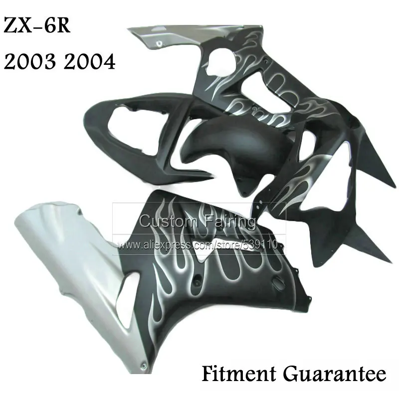 ABS fairing kits for Kawasaki zx6r zx 6r Ninja 03 04 2003 2004 white flames Injection molded fairings tp55
ABS fairing kits for Kawasaki zx6r zx 6r Ninja 03 04 2003 2004 white flames Injection molded fairings tp55