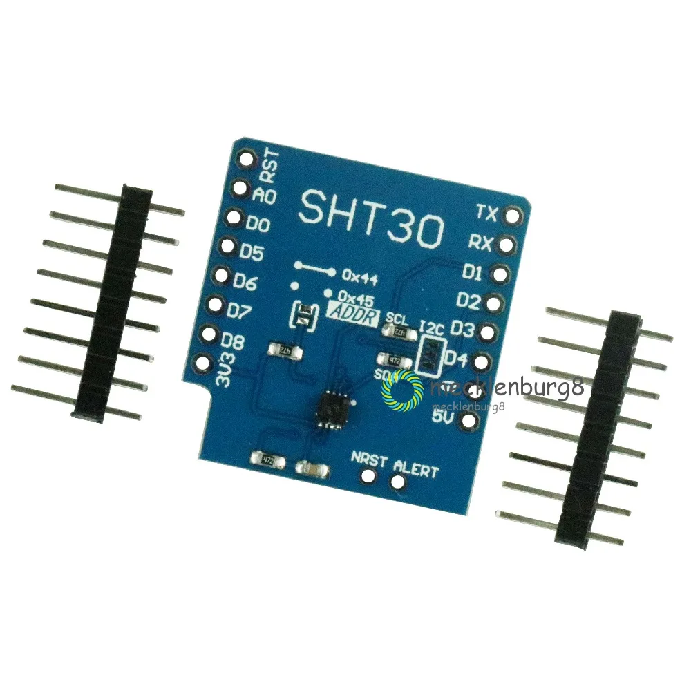 SHT30 щит для WeMos D1 Mini SHT30 I2C/IIC цифровой модуль платы датчика температуры и влажности
SHT30 щит для WeMos D1 Mini SHT30 I2C/IIC цифровой модуль платы датчика температуры и влажности
