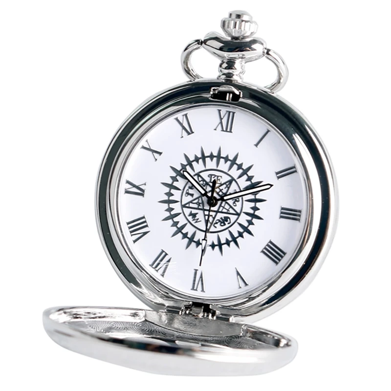 Half Hunter Quartz Pocket Watch Retro Hollow Anime Flower Silver With Necklace Pendant Clock Gifts for Men Women Reloj Mujer
Half Hunter Quartz Pocket Watch Retro Hollow Anime Flower Silver With Necklace Pendant Clock Gifts for Men Women Reloj Mujer