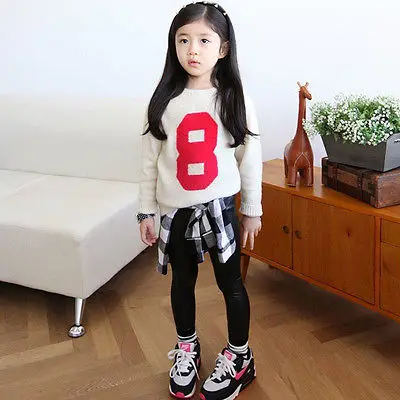2016 Hot Baby Girls Kids Stretchy Faux PU Leather Skinny Black Pants Leggings Trousers
2016 Hot Baby Girls Kids Stretchy Faux PU Leather Skinny Black Pants Leggings Trousers