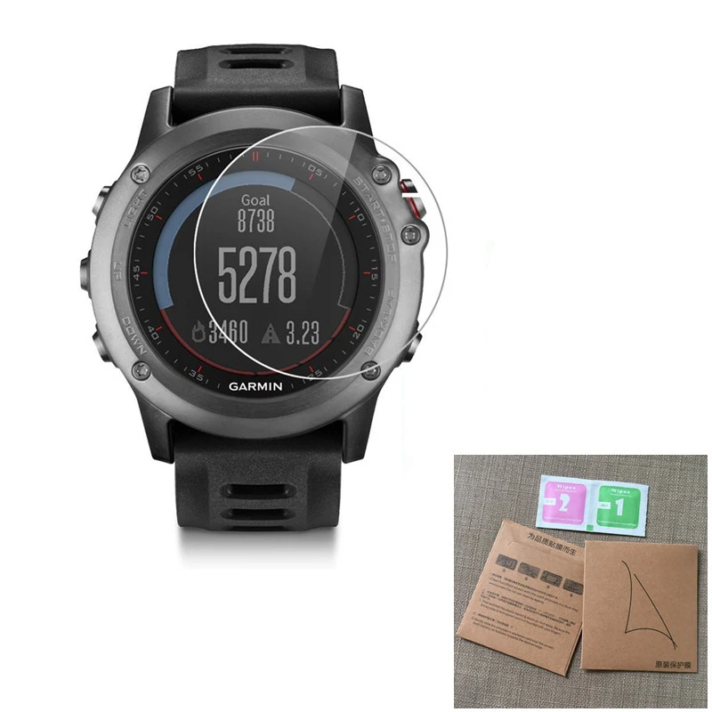 2 Pcs Tempered Glass smartwatch HD Screen Protector 9H Full Coverage Premium Screen Protector Film for Garmin Fenix5 5S 5X Plus
2 Pcs Tempered Glass smartwatch HD Screen Protector 9H Full Coverage Premium Screen Protector Film for Garmin Fenix5 5S 5X Plus