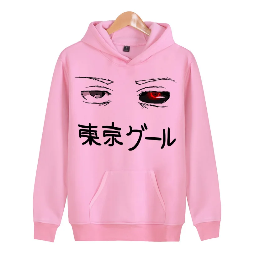 Tokyo Ghoul Eyes/2018 одежда для мужчин Толстовки с капюшоном Мужская спортивная