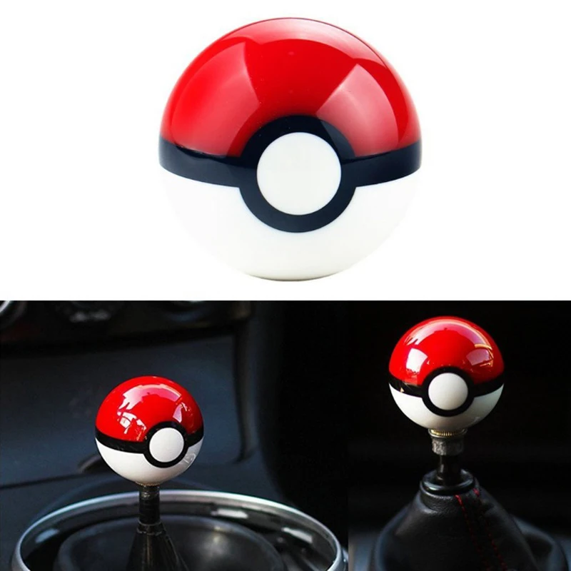 1 предмет Poke Ball Шестерни рукоятка рычага переключения передач с адаптерами