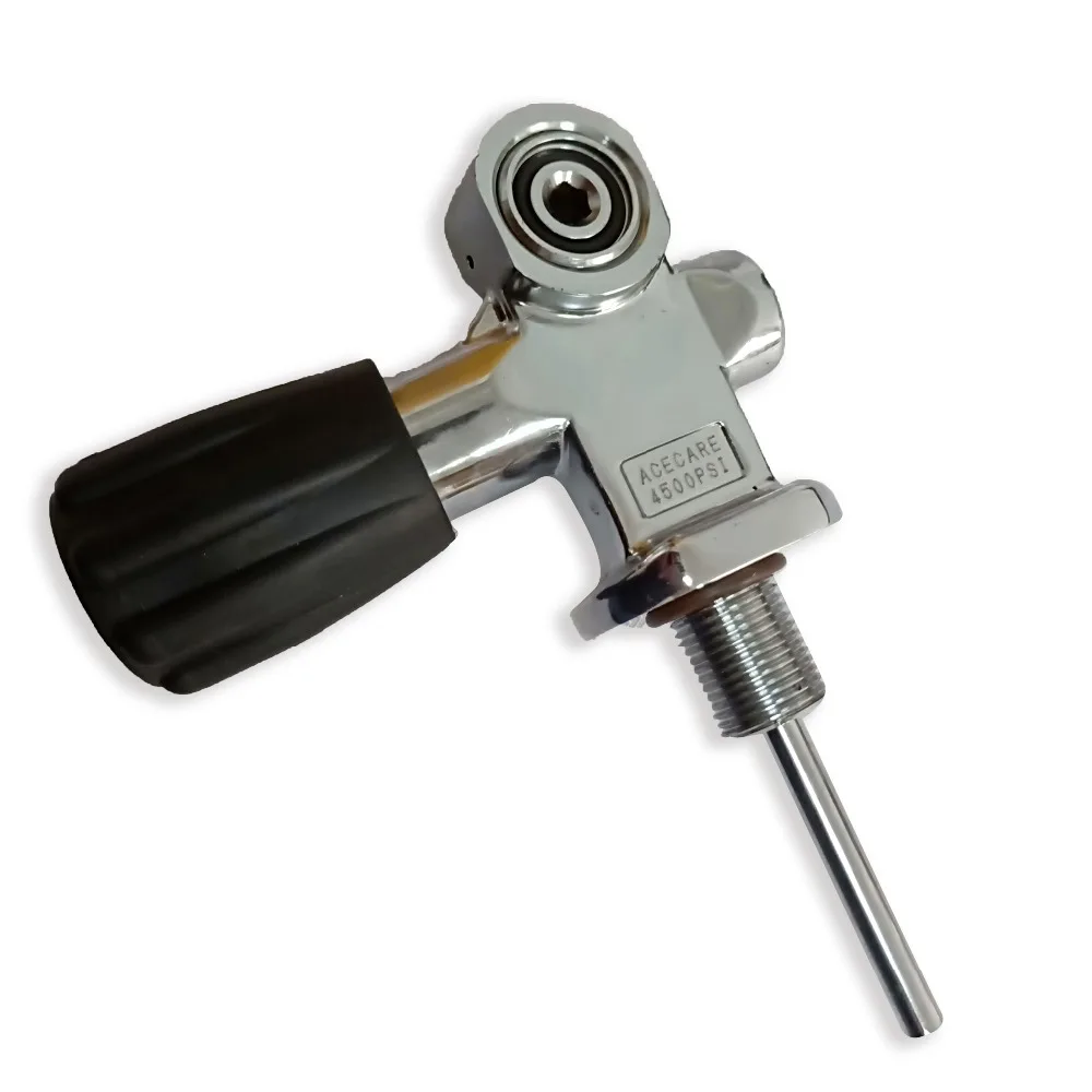 AC951 Acecare 30MPA 4500PSI Scuba Diving Valve Thread M18*1.5 Compressed Air CO2 Tank Valve For PCP Air Tank Underwater Gun
AC951 Acecare 30MPA 4500PSI Scuba Diving Valve Thread M18*1.5 Compressed Air CO2 Tank Valve For PCP Air Tank Underwater Gun