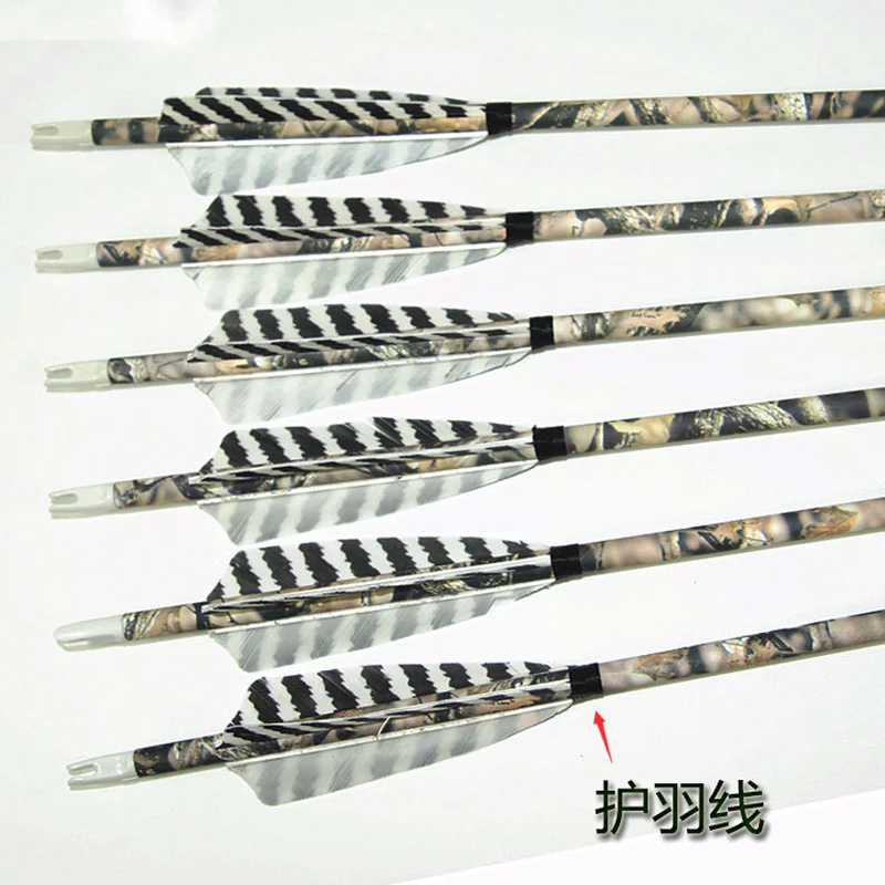 OBAADTF 12Pcs Bow Arrows Carbon Arrow ID 6.2mm SP 340 500 Forest Camouflage Carbon Arrow Pure Carbon Arrow Exit Quality
OBAADTF 12Pcs Bow Arrows Carbon Arrow ID 6.2mm SP 340 500 Forest Camouflage Carbon Arrow Pure Carbon Arrow Exit Quality