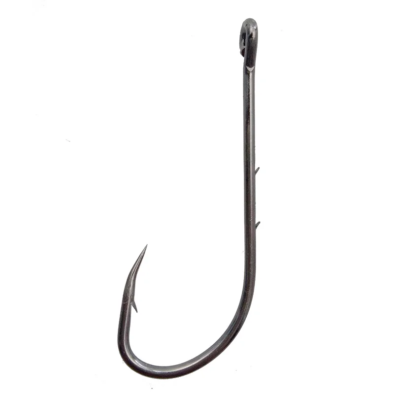 200pcs 92247 High Carbon Steel Fishing Hooks Black Offset Long Barbed Shank Baitholder Bait Hook Size 1 1/0 2/0 3/0 4/0 5/0 6/0
200pcs 92247 High Carbon Steel Fishing Hooks Black Offset Long Barbed Shank Baitholder Bait Hook Size 1 1/0 2/0 3/0 4/0 5/0 6/0