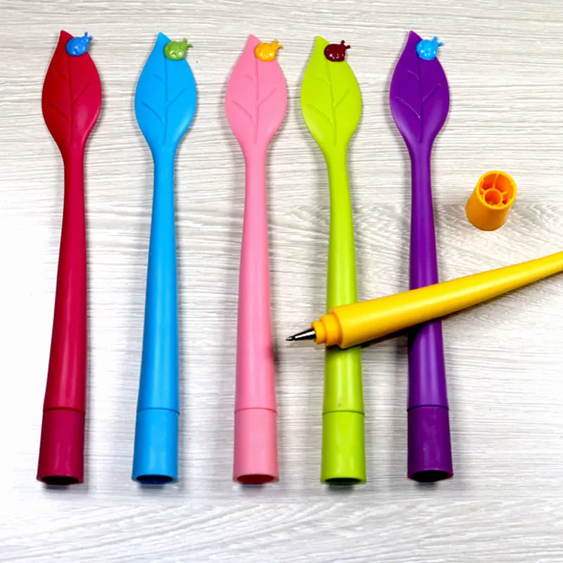 Креативная симпатичная Шариковая ручка в форме жука может сгибать силиконовую
