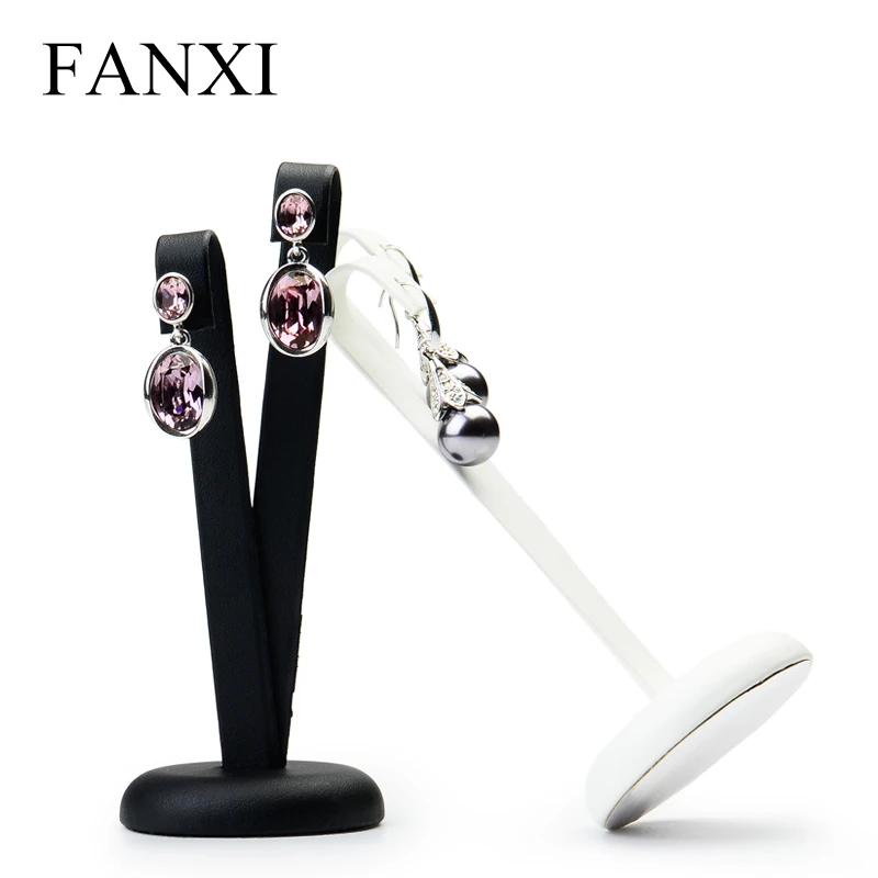 Oirlv Y Shape Earring Display Stand White / Black PU Leather Jewelry Package Holder Rack Jewelry Organizer Showcase
Oirlv Y Shape Earring Display Stand White / Black PU Leather Jewelry Package Holder Rack Jewelry Organizer Showcase