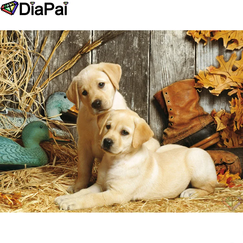 DIAPAI Diamond Painting 5D DIY 100% Full Square/Round Drill "Animal dog" Diamond Embroidery Cross Stitch 3D Decor A24697
DIAPAI Diamond Painting 5D DIY 100% Full Square/Round Drill "Animal dog" Diamond Embroidery Cross Stitch 3D Decor A24697