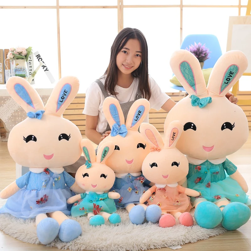 Flower Fairy Rabbit Baby Doll Cartoon Plush Toy Animal Doll Birthday Gift for children Soft Pillow Doll 60/70/90cm
Flower Fairy Rabbit Baby Doll Cartoon Plush Toy Animal Doll Birthday Gift for children Soft Pillow Doll 60/70/90cm
