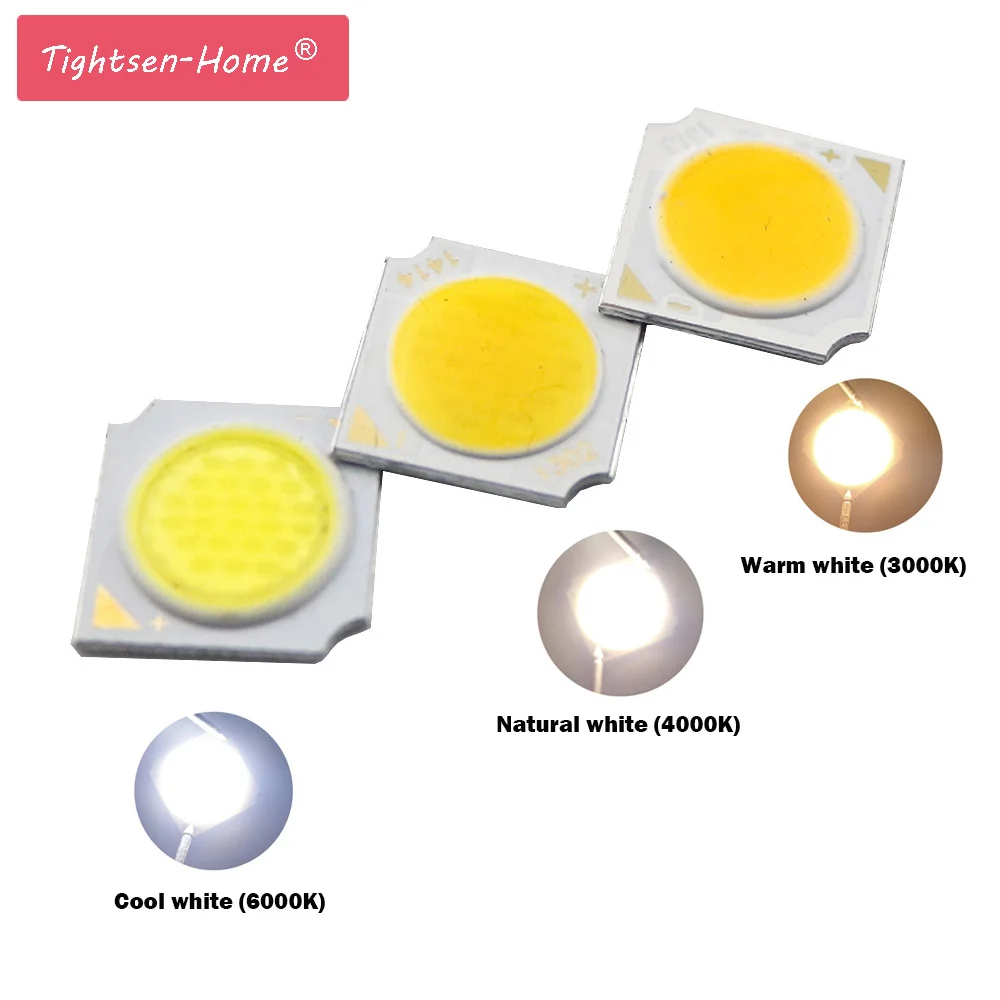 10PCS 14MM COB 12W 3W 5W 7W 9W led cob Light Source chip 300mA Side 11MM Spot Lights Chip On Board bulb Ceiling spotlight Lamp
10PCS 14MM COB 12W 3W 5W 7W 9W led cob Light Source chip 300mA Side 11MM Spot Lights Chip On Board bulb Ceiling spotlight Lamp