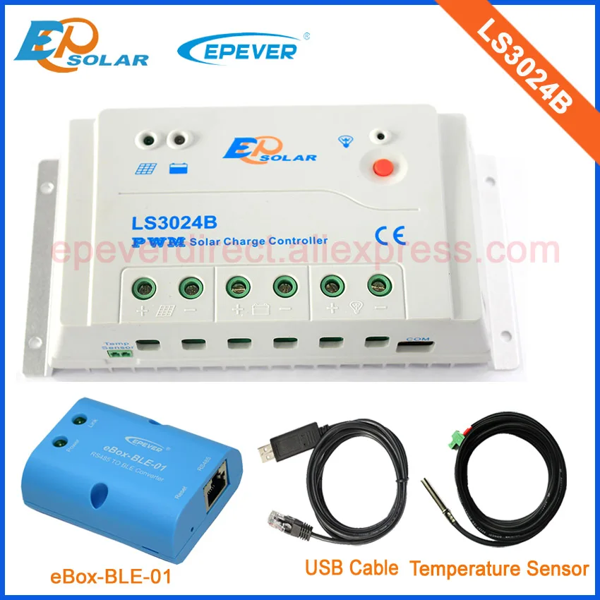 Контроллер солнечных панелей EPEVER PWM, 30 А, 24 В, макс. 900 Вт, параметры LS3024B, функция bluetooth, приложение для телефона на Android
Контроллер солнечных панелей EPEVER PWM, 30 А, 24 В, макс. 900 Вт, параметры LS3024B, функция bluetooth, приложение для телефона на Android