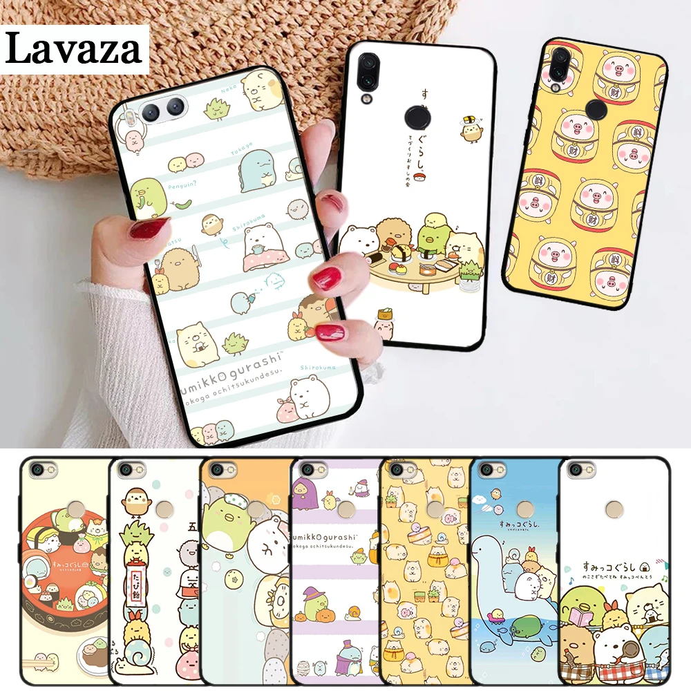 Силиконовый чехол Lavaza sumikko gurashi Rilakkuma для Xiaomi Redmi 4A 4X 5 5A 6 6A 7 7A 8 8A K20 Pro Plus S2 Go|Бамперы| |