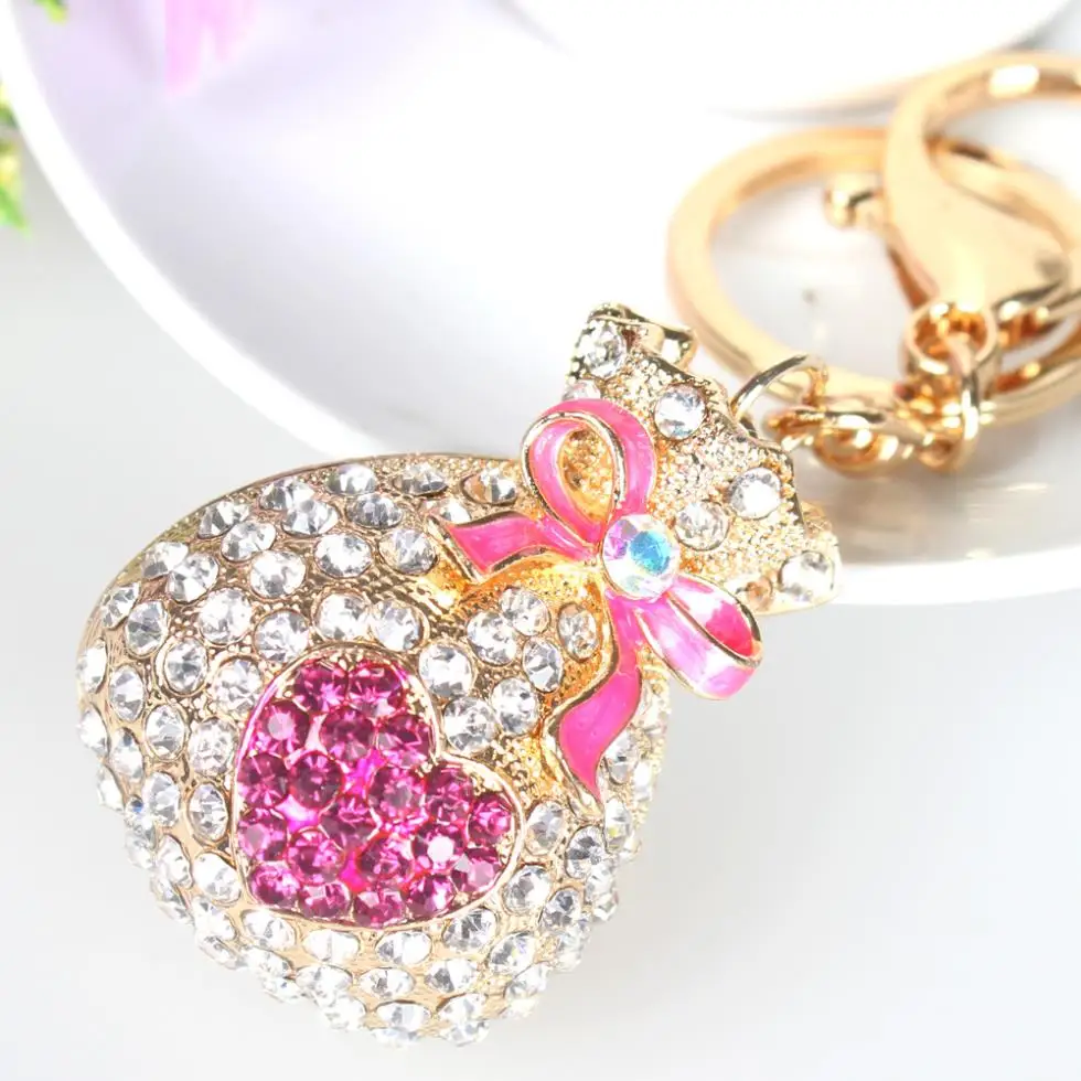 Purse Money Bag Butterfly Heart Lovely Fashion Cute Rhinestone Crystal Key Chain Best Gift For Daughter Mother Friend
Purse Money Bag Butterfly Heart Lovely Fashion Cute Rhinestone Crystal Key Chain Best Gift For Daughter Mother Friend