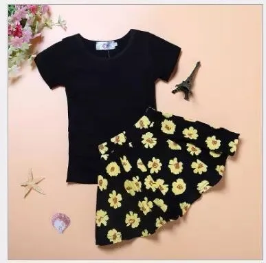 Girls summer European and American style girls small flower suit skirt children suit k1
Girls summer European and American style girls small flower suit skirt children suit k1