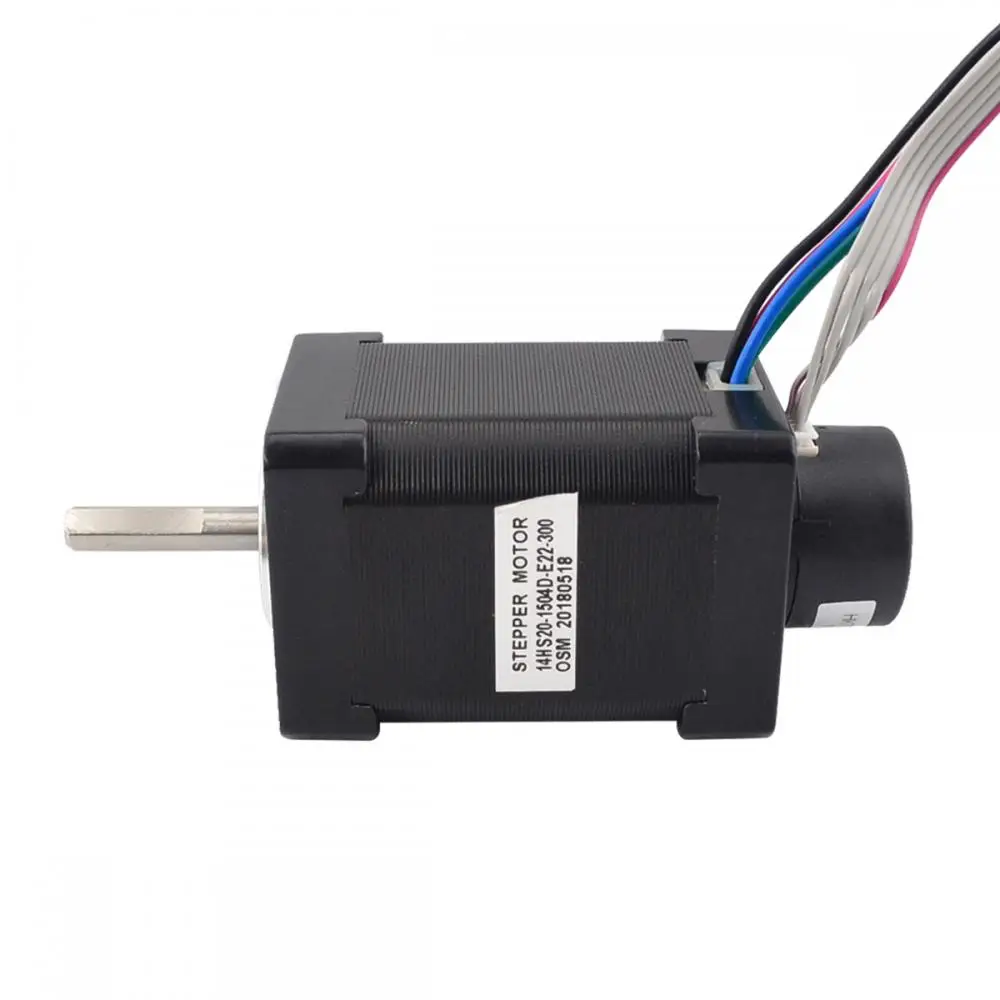 Nema 14 Closed Loop Stepper Motor 40Ncm Encoder 300CPR 1.50A 2-phase Hybrid Nema14 Step Motor
Nema 14 Closed Loop Stepper Motor 40Ncm Encoder 300CPR 1.50A 2-phase Hybrid Nema14 Step Motor