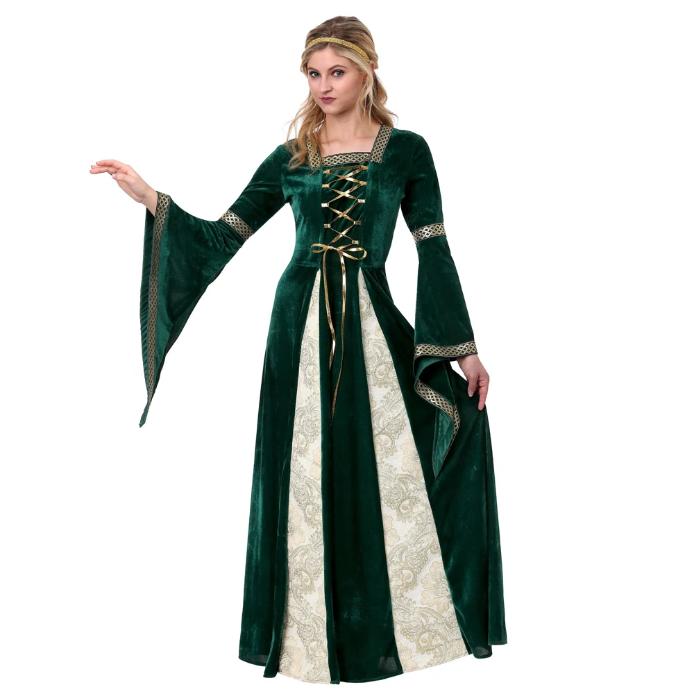 Cosplay Medieval Palace Princess Dress Adults Vintage evening gown for Women Sexy Party Halloween Costume
Cosplay Medieval Palace Princess Dress Adults Vintage evening gown for Women Sexy Party Halloween Costume