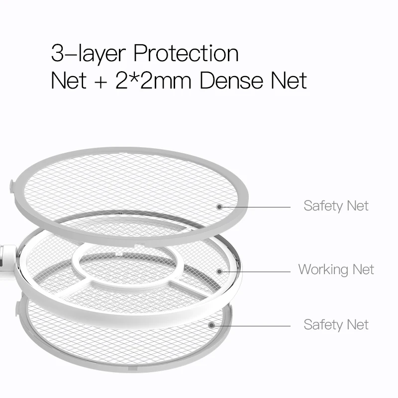 YAGE Electric Mosquito Swatter Smart Touch Switch 2700V USB Rechargeable Battery Moustique Racket Fruit Moscas Fly Killer
YAGE Electric Mosquito Swatter Smart Touch Switch 2700V USB Rechargeable Battery Moustique Racket Fruit Moscas Fly Killer