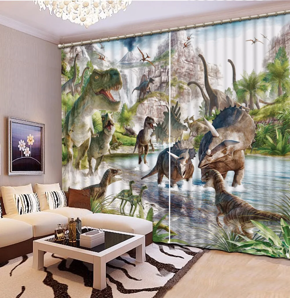Ambesonne Living Room/Bedroom 3D Curtain Drapes Animals Dinosaur print Window Curtains 2 panels or 1 whope panel
Ambesonne Living Room/Bedroom 3D Curtain Drapes Animals Dinosaur print Window Curtains 2 panels or 1 whope panel