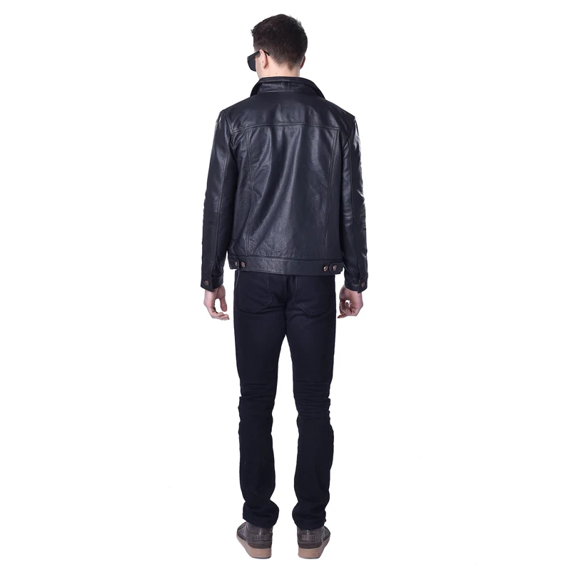 MAPLESTEED Leather Jacket Men Genuine Cowhide Calf Skin Brand Fashion Black Thick Bomber Motorcycle Biker Men's Winter Coat M163
MAPLESTEED Leather Jacket Men Genuine Cowhide Calf Skin Brand Fashion Black Thick Bomber Motorcycle Biker Men's Winter Coat M163