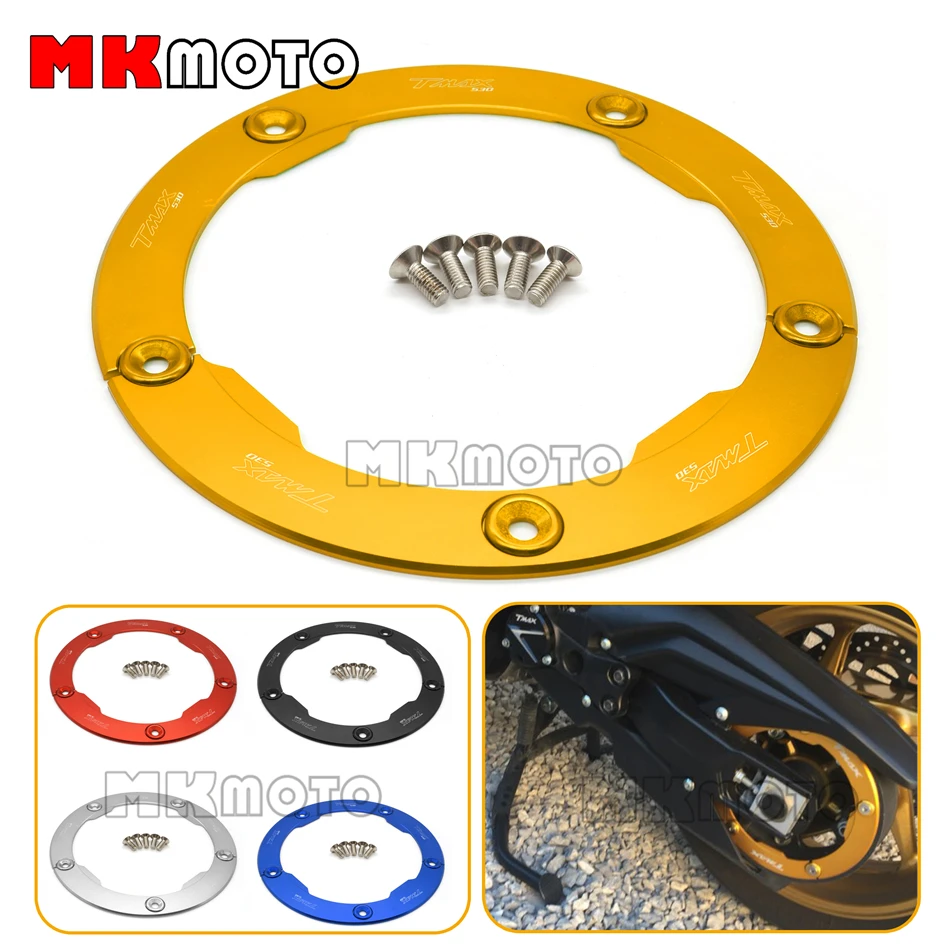 Motorcycle Aluminum Transmission Belt Pulley Protective Cover Gold For Yamaha Tmax T-MAX 530 2012 2013 2014 2015
Motorcycle Aluminum Transmission Belt Pulley Protective Cover Gold For Yamaha Tmax T-MAX 530 2012 2013 2014 2015