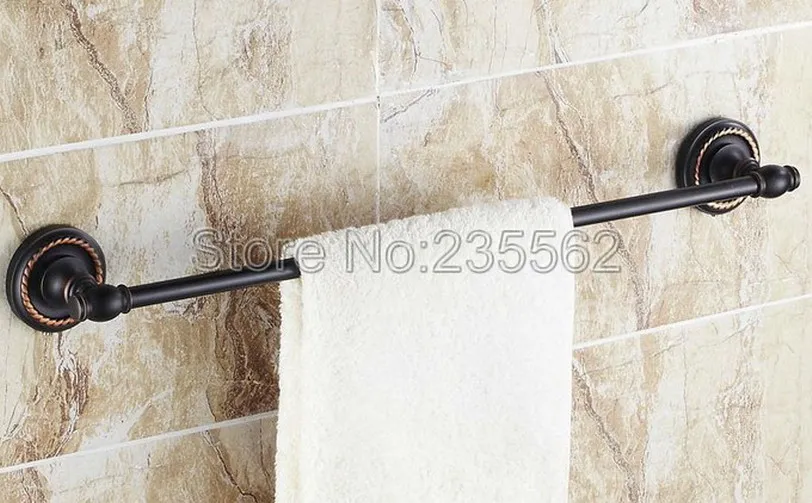 Black Oil Rubbed Brass 60cm Bathroom Wall Mounted Single Towel Bar Holders Accessory lba212
Black Oil Rubbed Brass 60cm Bathroom Wall Mounted Single Towel Bar Holders Accessory lba212
