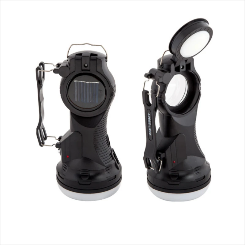New Solar Camping Light Outdoor Multi-function Rechargeable Portable Flashlight Searchlight Folding Emergency Tent Light
New Solar Camping Light Outdoor Multi-function Rechargeable Portable Flashlight Searchlight Folding Emergency Tent Light