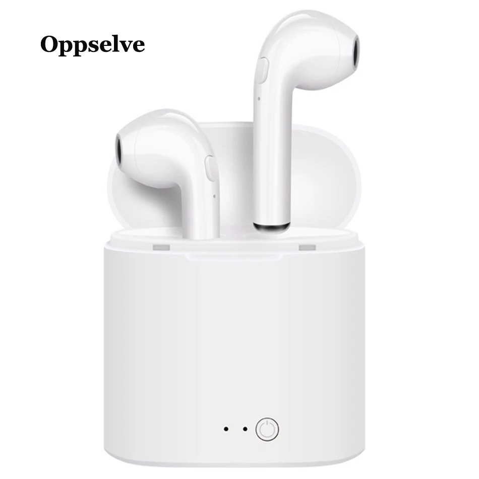 Oppselve Wireless Bluetooth Earbuds i7 TWS Earphones Twins Earpieces Stereo Headset Casque Sans Sport Charger Box Mic Headphones
Oppselve Wireless Bluetooth Earbuds i7 TWS Earphones Twins Earpieces Stereo Headset Casque Sans Sport Charger Box Mic Headphones