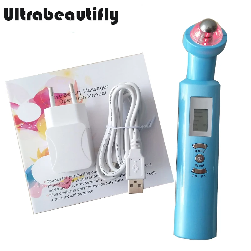 Electric Warming Eye Relaxation Gel Cream Nutrient Infusion Galvanic Ion Ball Roller Massage Pen Eye Skincare Beauty Instrument
Electric Warming Eye Relaxation Gel Cream Nutrient Infusion Galvanic Ion Ball Roller Massage Pen Eye Skincare Beauty Instrument
